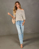 Morning Muse Short Sleeve Knit Top