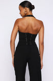 He Said She Said Bustier Black