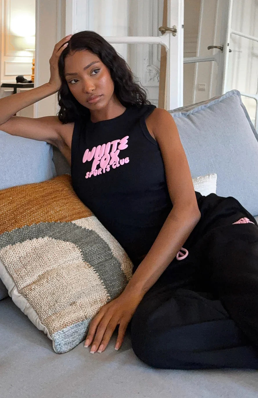 Club 14 Allie Tank Top Black