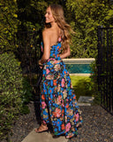 Enchant Me Asymmetric Midi Dress