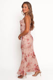 Esmeralda Maxi Dress Rose Print