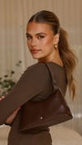 Sweetie Shoulder Bag Choc PU