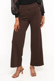 Benton Belted Pant Brown