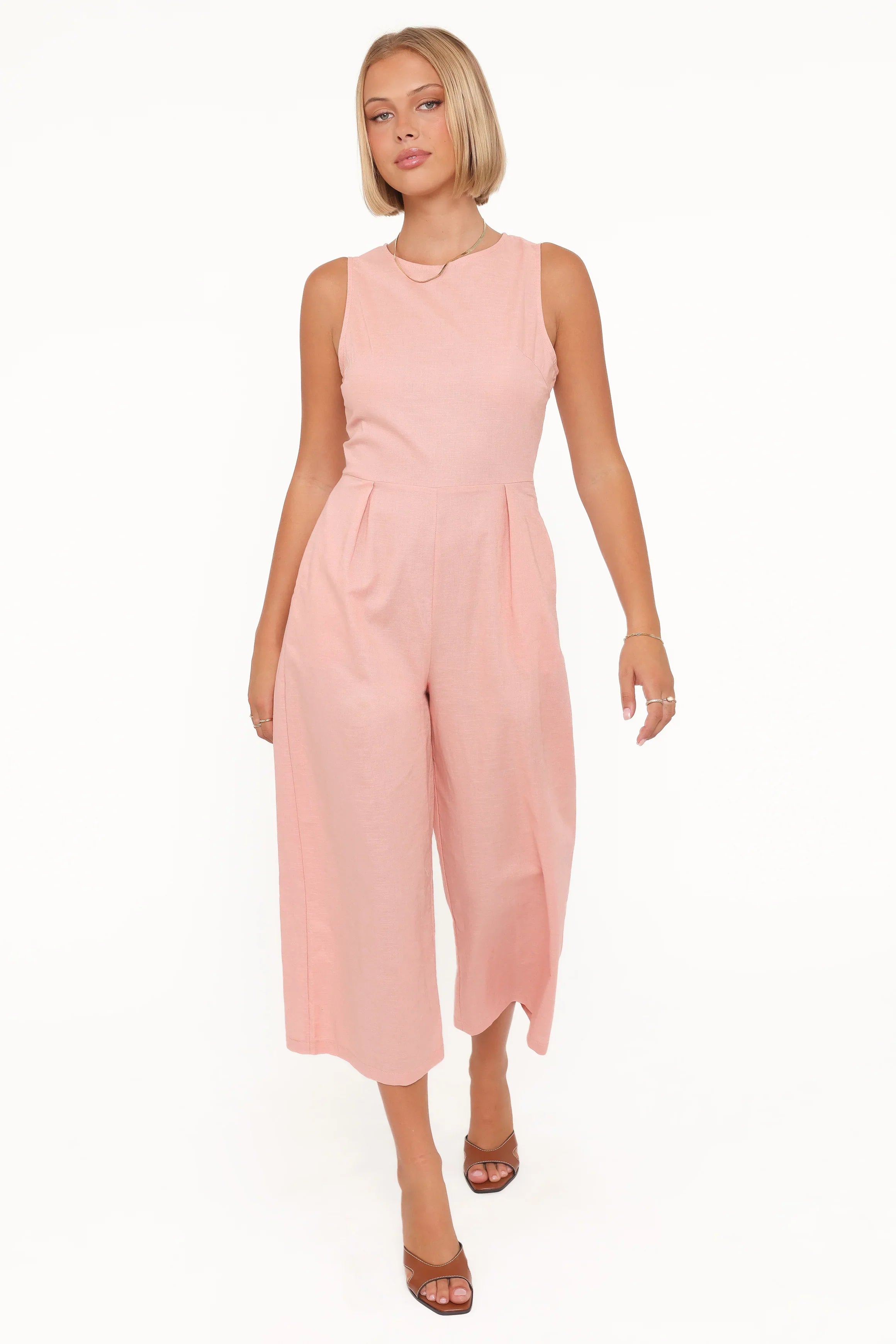 Ester Jumpsuit Pale Pink
