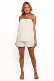Alicent Romper White