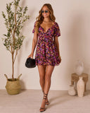 Chasing Dawn Babydoll Mini Dress