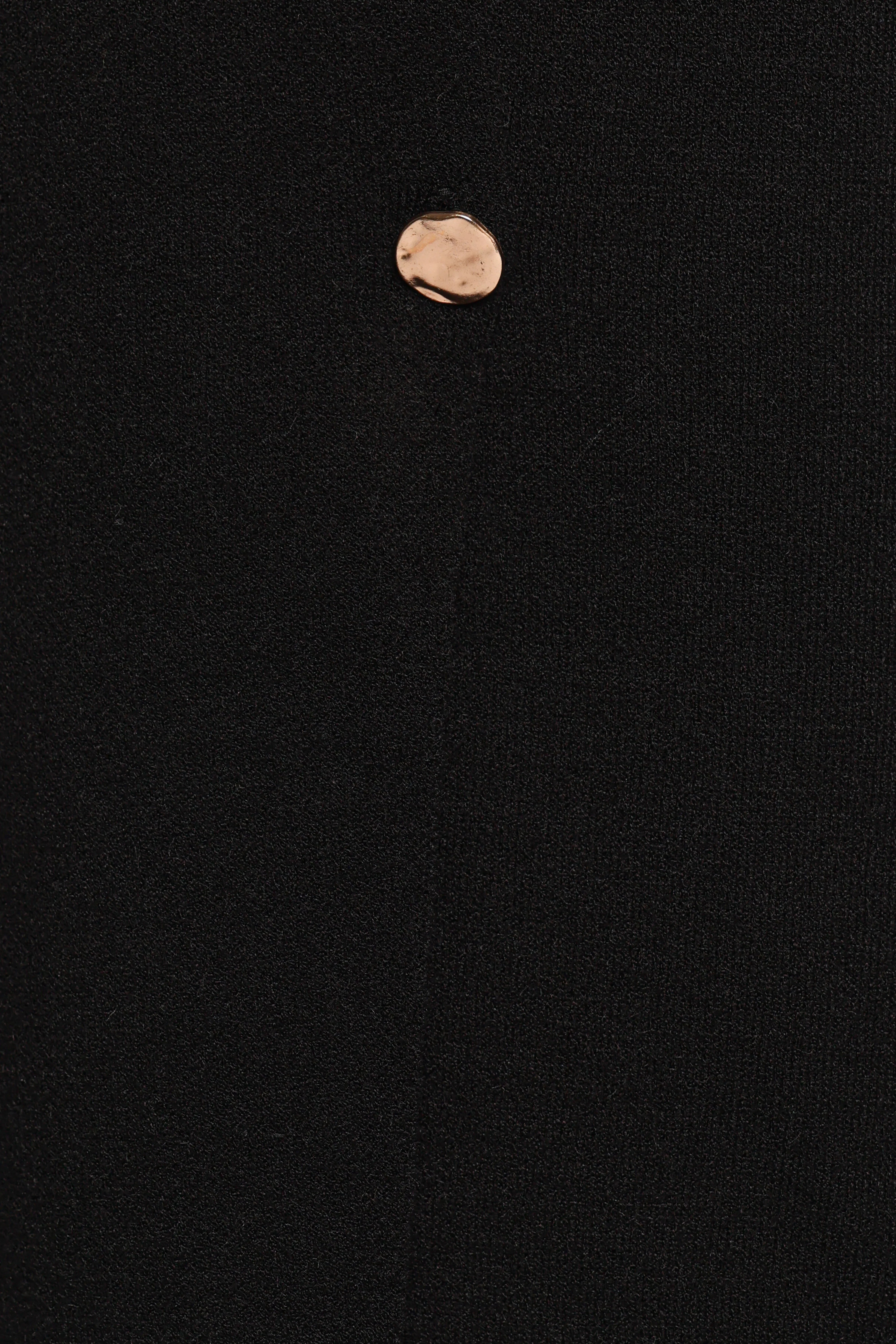 Jett Large Button Cardigan Black