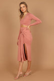 Lucia Set Dusty Rose