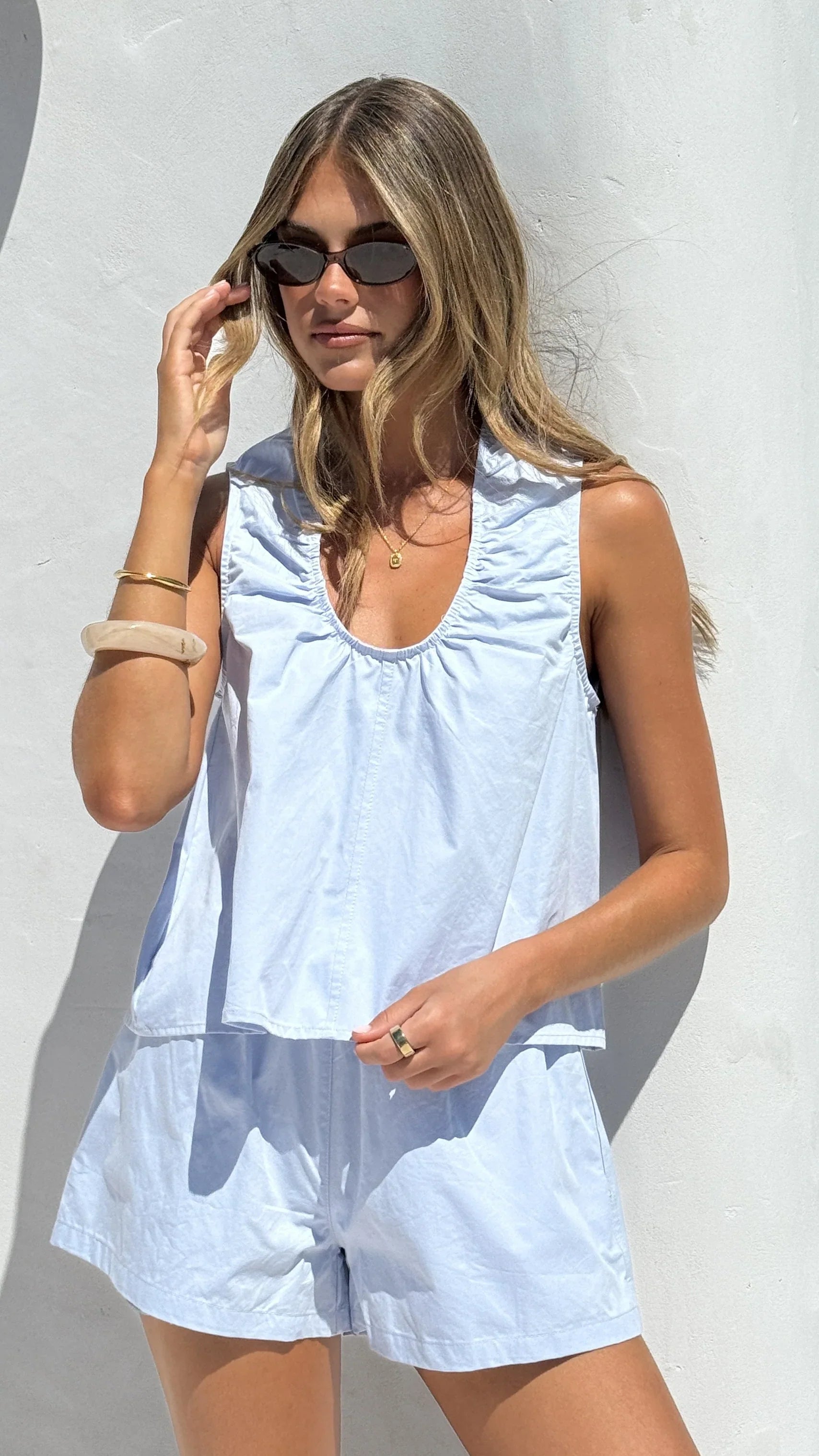 Vika Shorts Blue