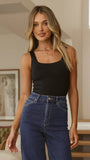 Fiora Bodysuit Black