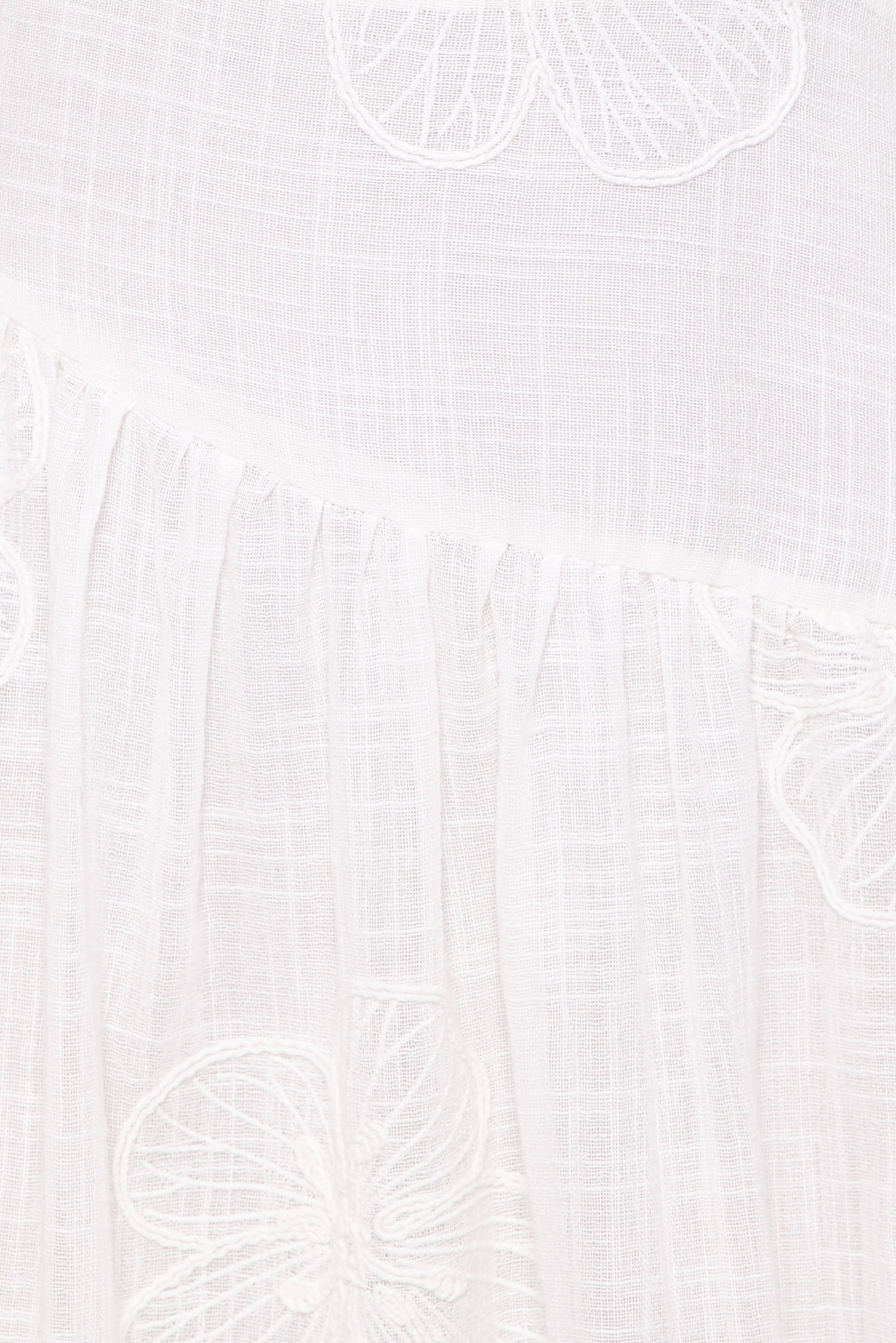 Olivea Midi Dress White