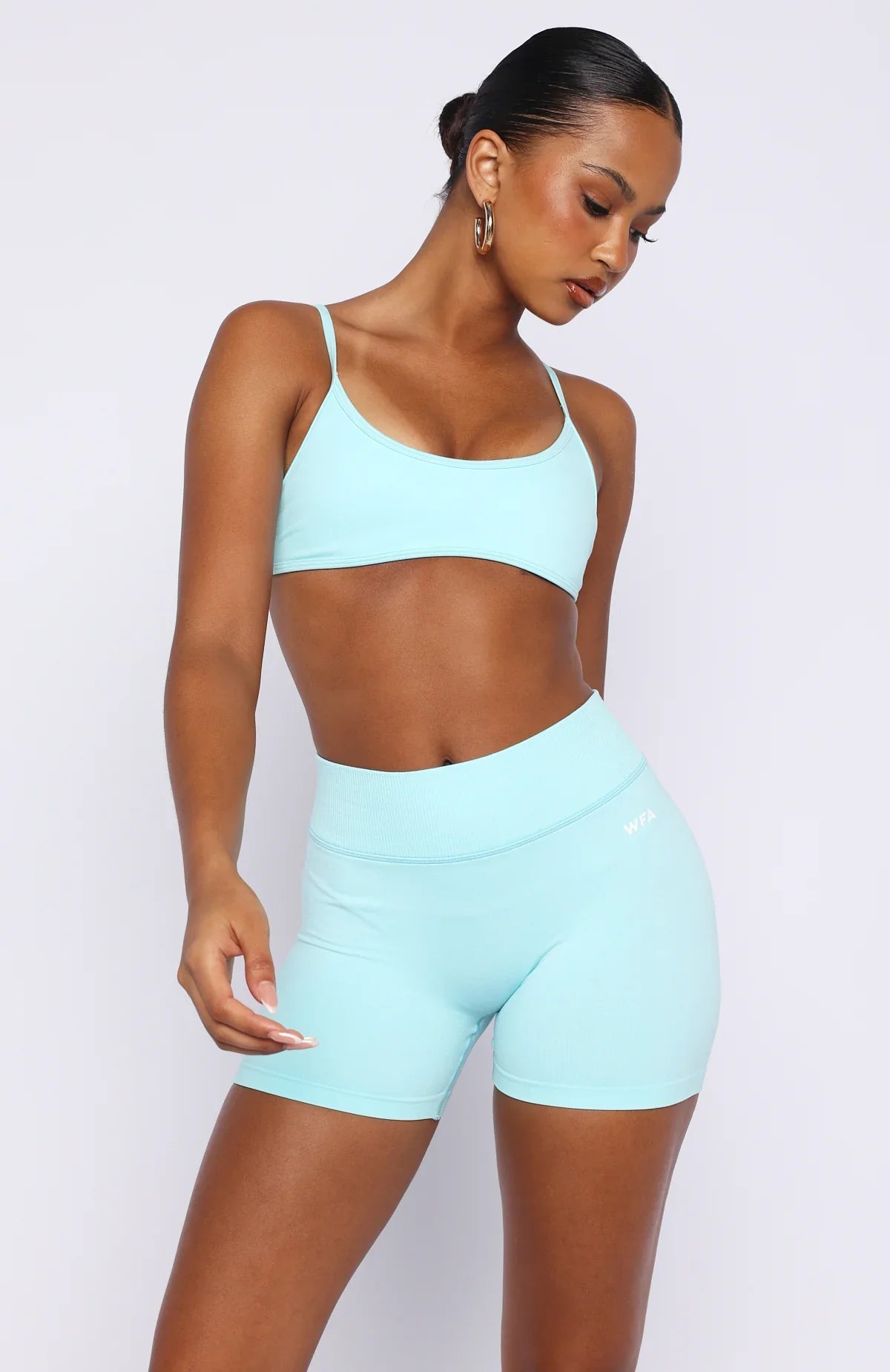 Swing Seamless Sports Bra Malibu Blue