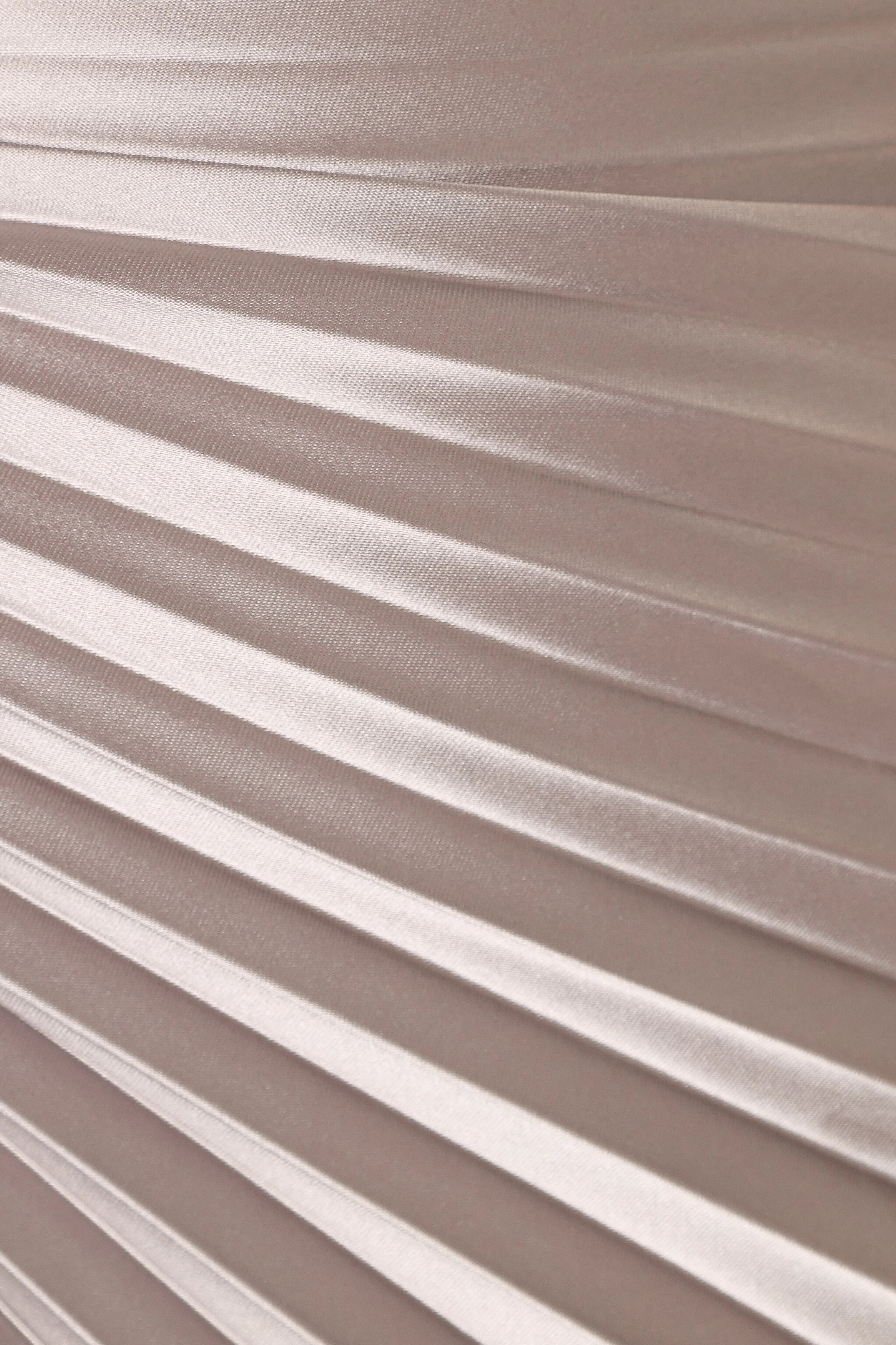 Kleo One Shoulder Maxi Dress Silver