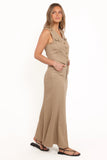 Giselle Skirt Set Beige