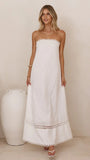 Sandra Maxi Dress White