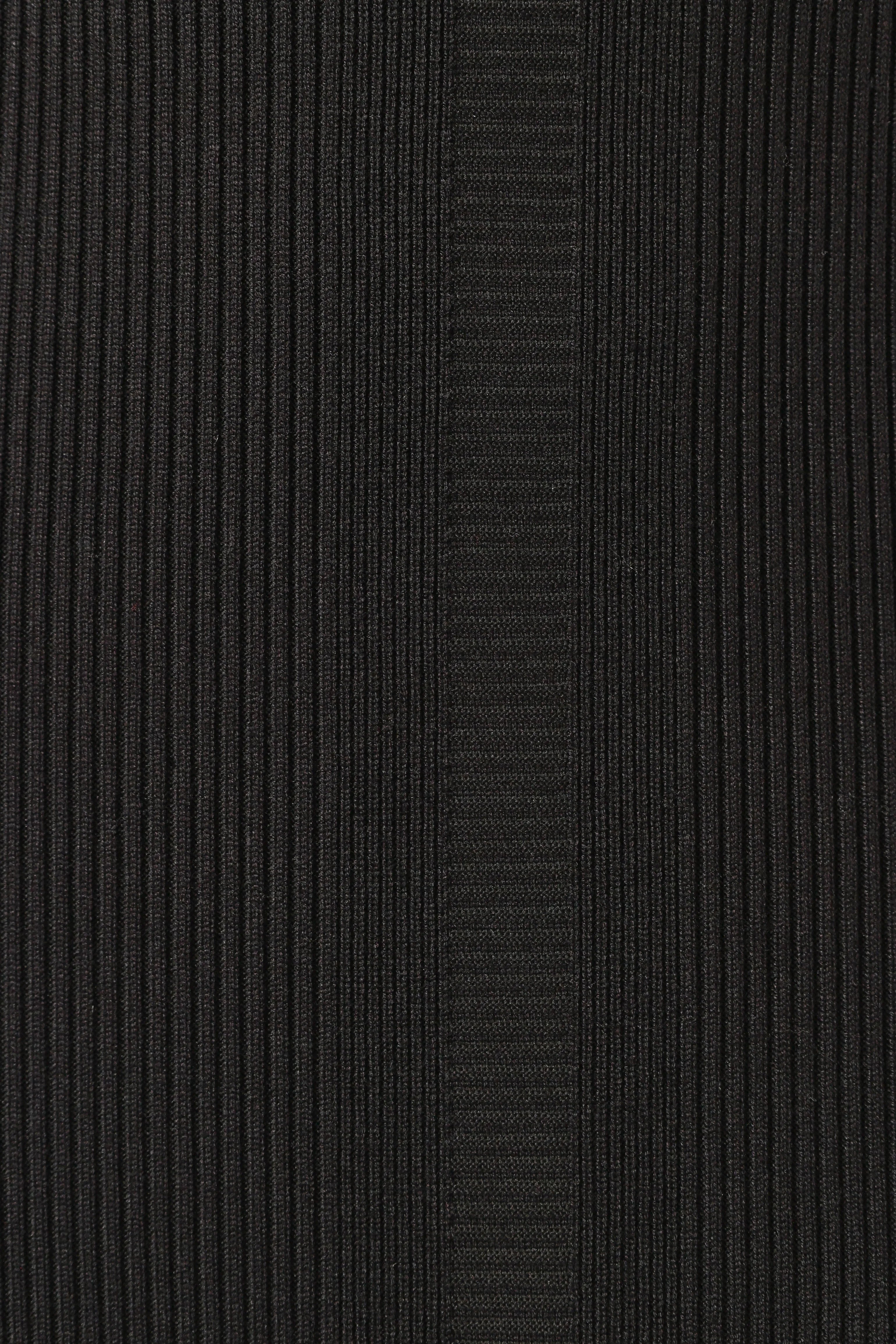 Collins Long Sleeve Midi Dress Black