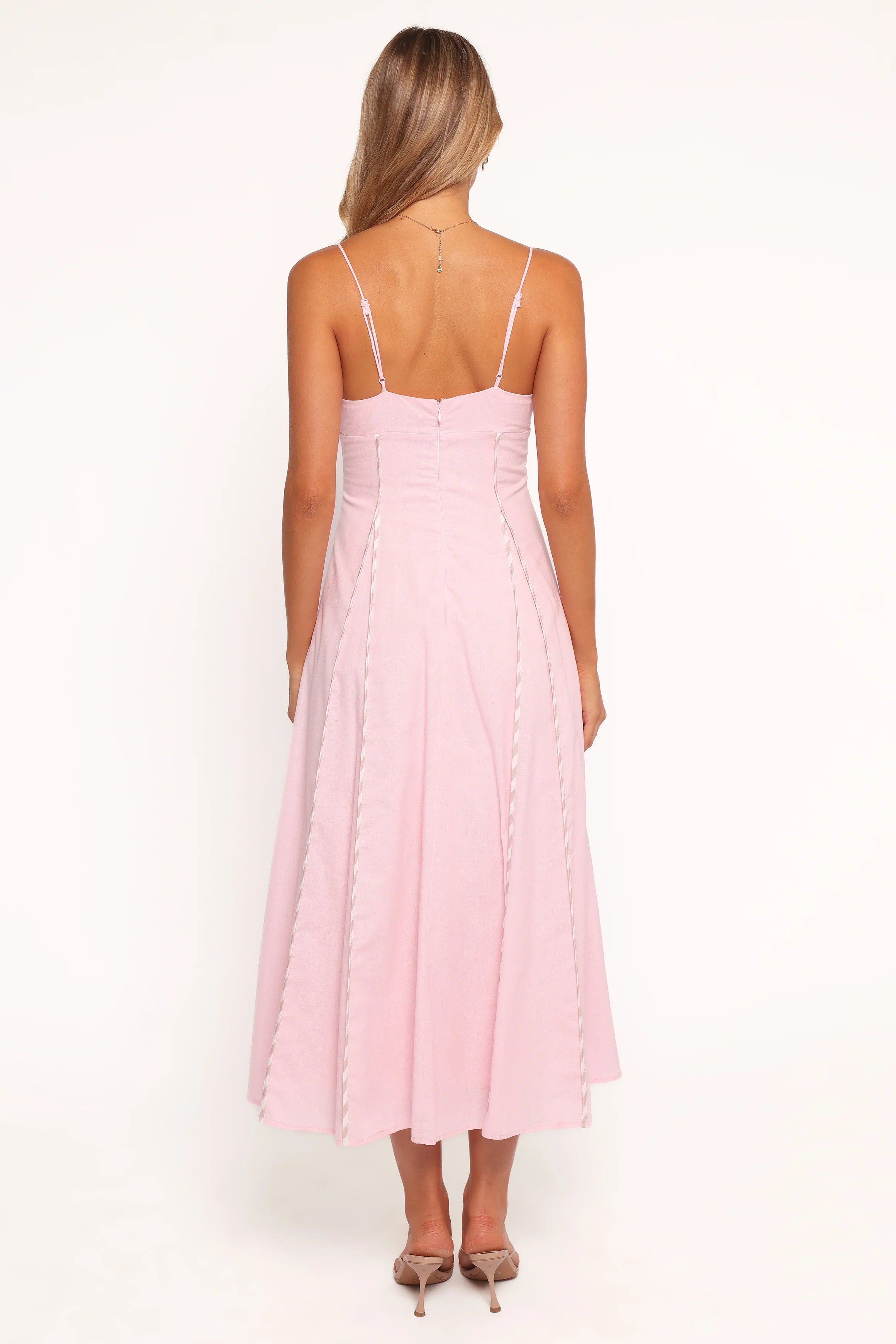 Talyn Midi Dress Pink