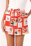 Keely Mini Skirt Cherry