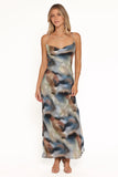 Olsen Maxi Dress Multi Print