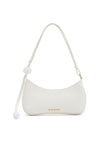 Lotus Shoulder Bag Cream PU