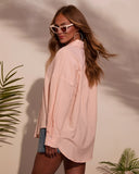 Bettie Striped Button Down Top