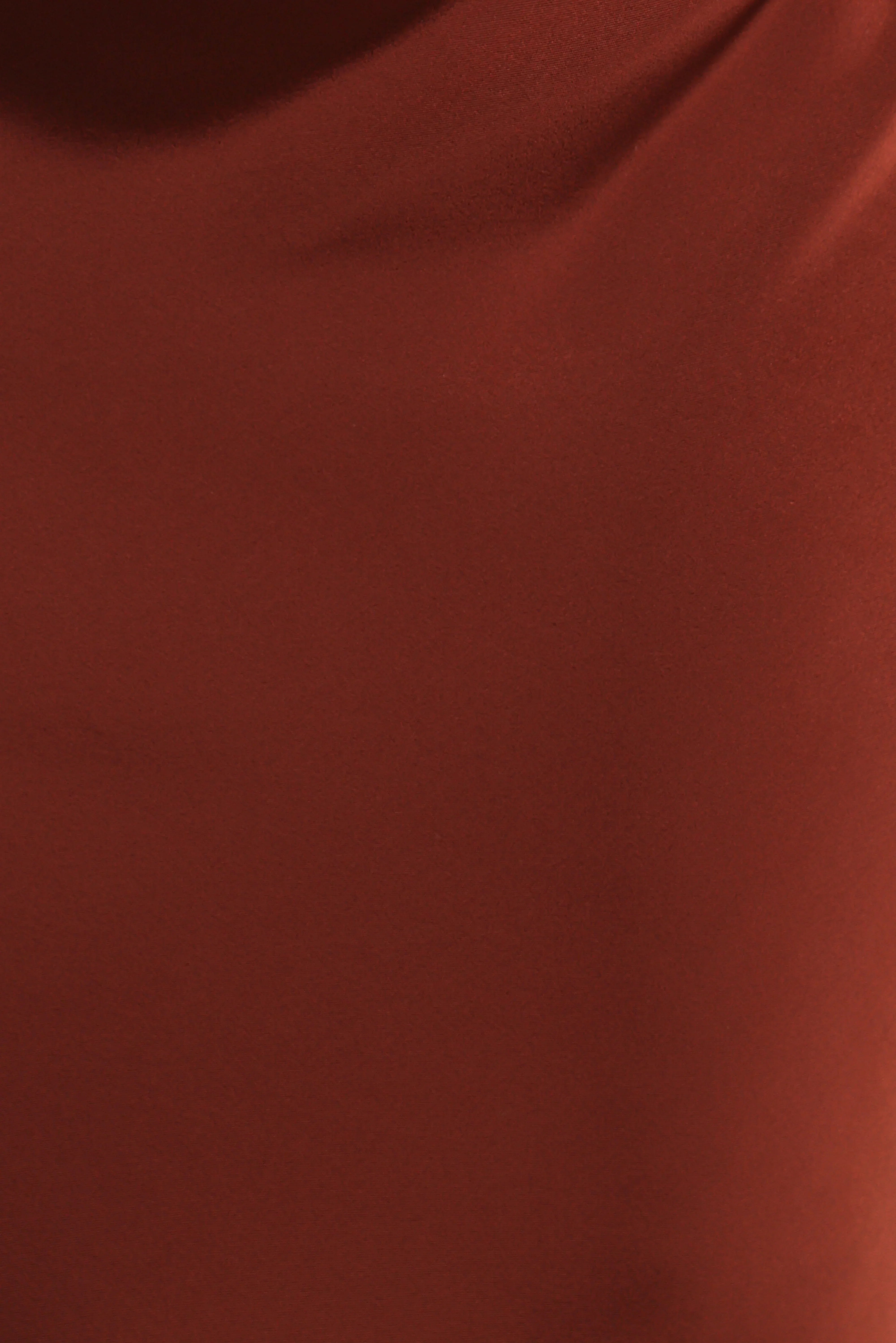 Meryn High Neck Dress Brown