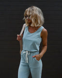 Placerville Pocketed Drawstring Jumpsuit