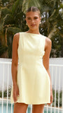 Rafiki Mini Dress Yellow