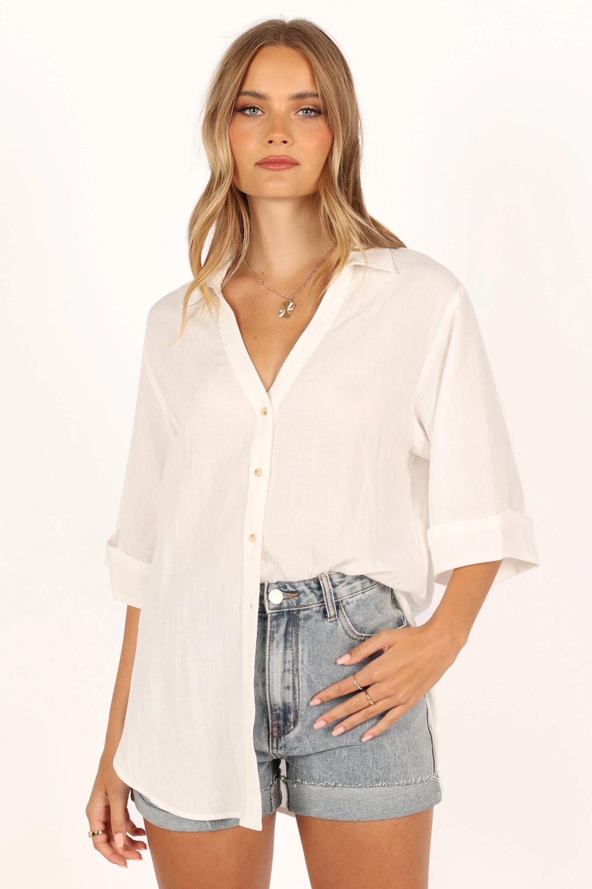 Gaia Shirt Ivory