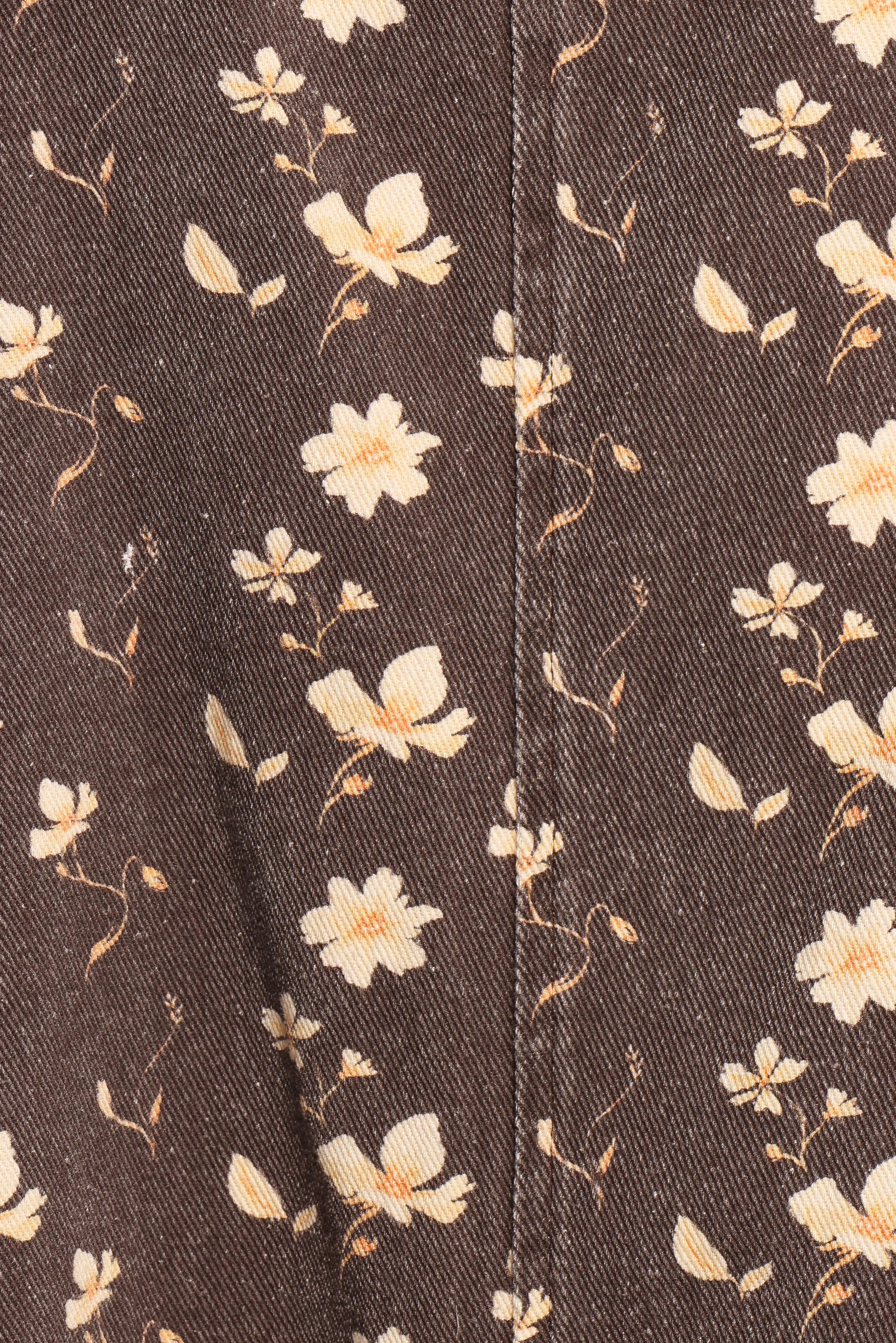 Abbott Mini Dress Brown Floral
