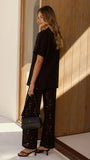 Azura Shirt And Pants Set Black
