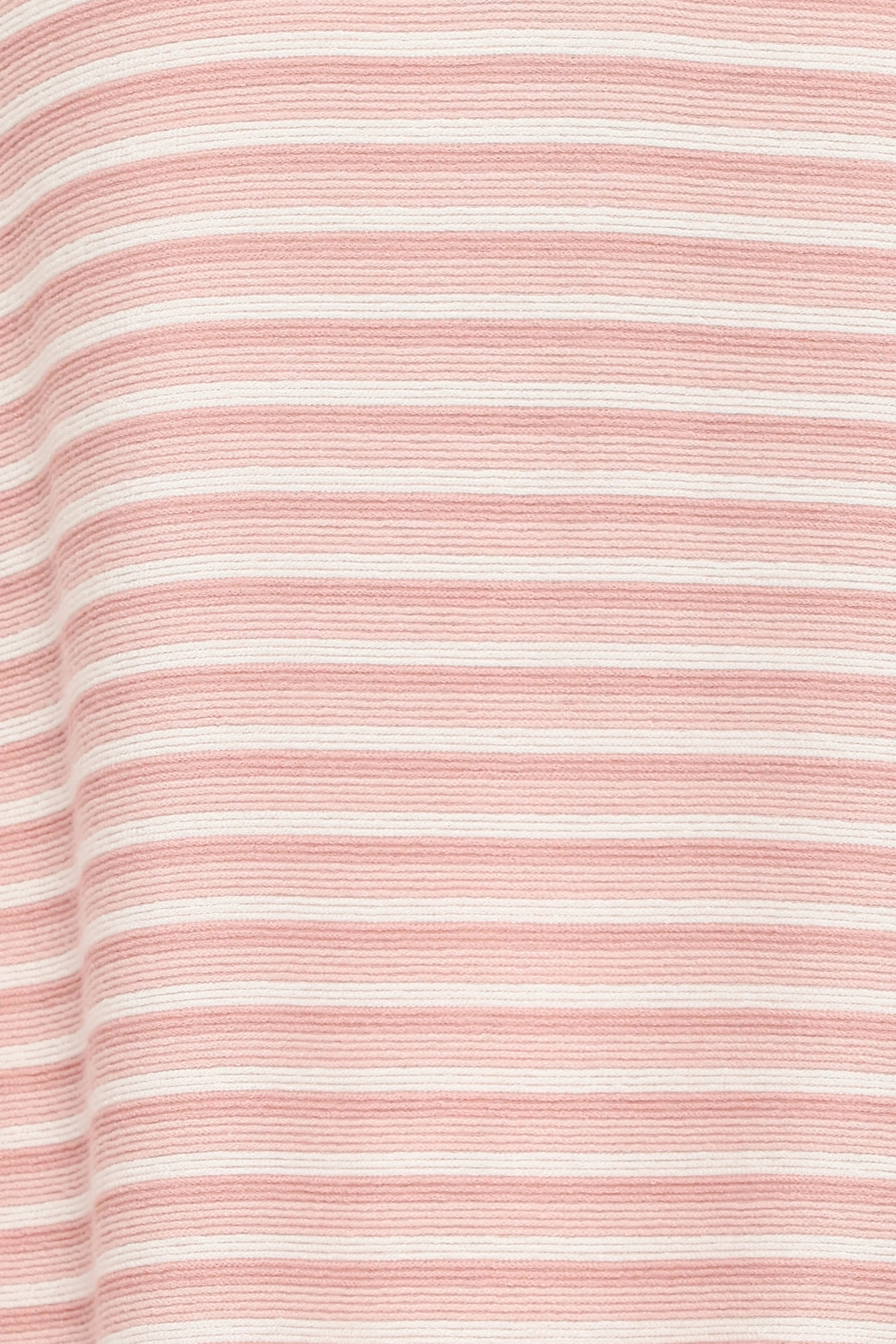 Dealia Knit Short Set Pink Stripe
