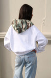 Studio 17 Winona Boxy Zip Front Hoodie Grey Marle