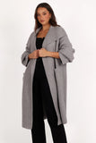 Soma Oversized Open Front Cardigan Grey