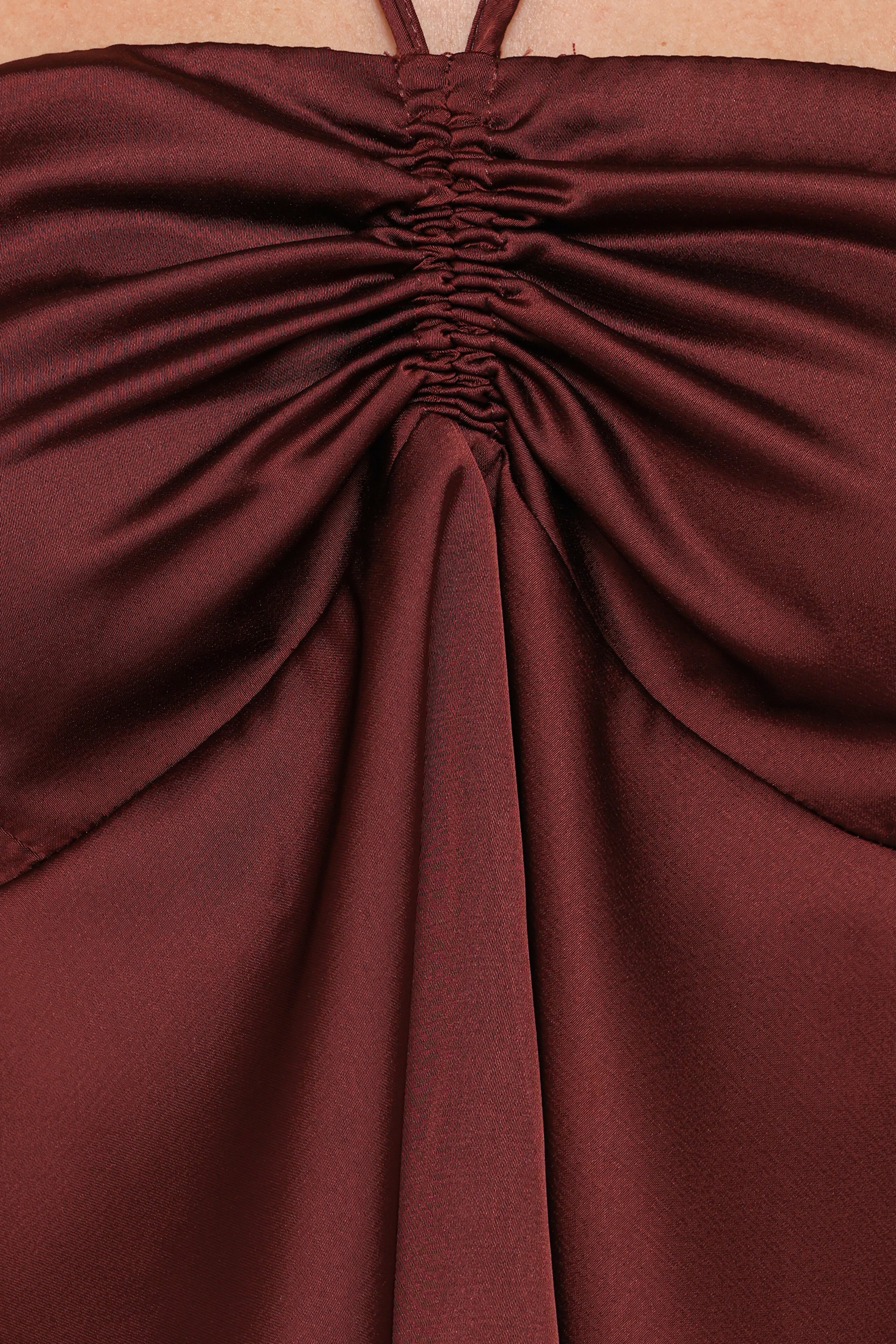 Vita Halter Top Brown