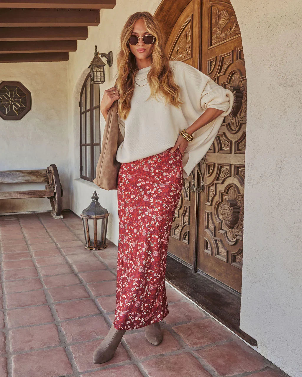 Elouise Knit Oversized Pullover Sweater