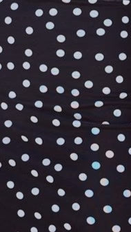 Lilani Maxi Dress Black White Polka Dot