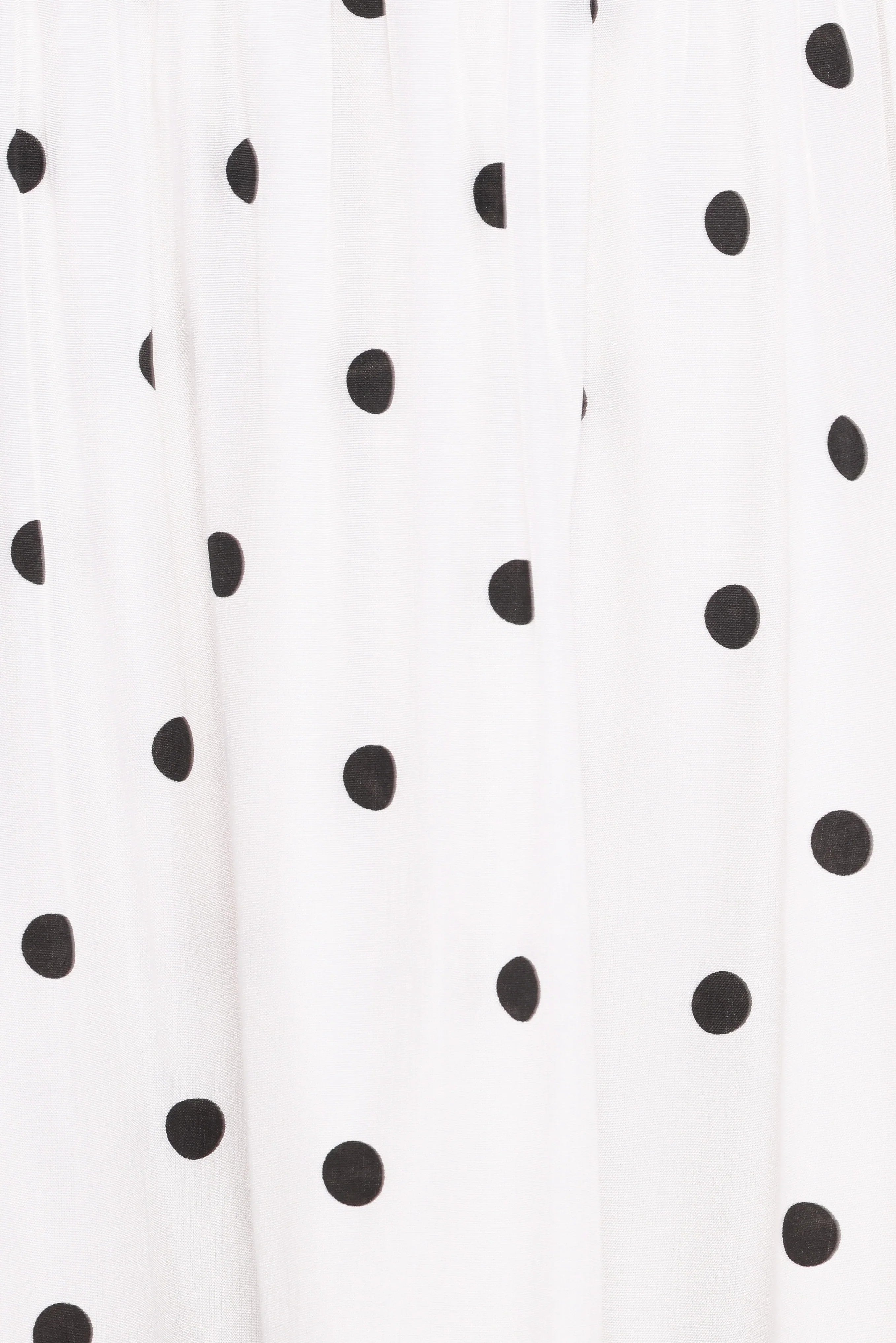 Mona Mini Dress Black Polka