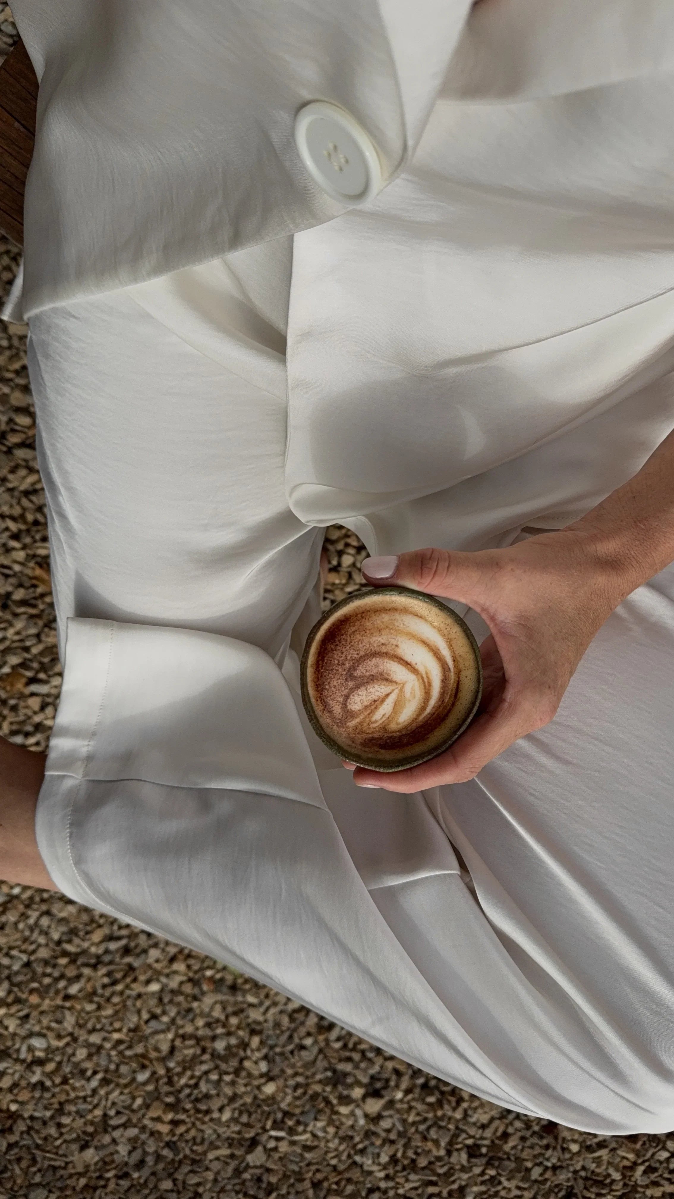 Imogen Button Shirt Cream