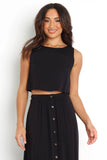 Ava Top Black