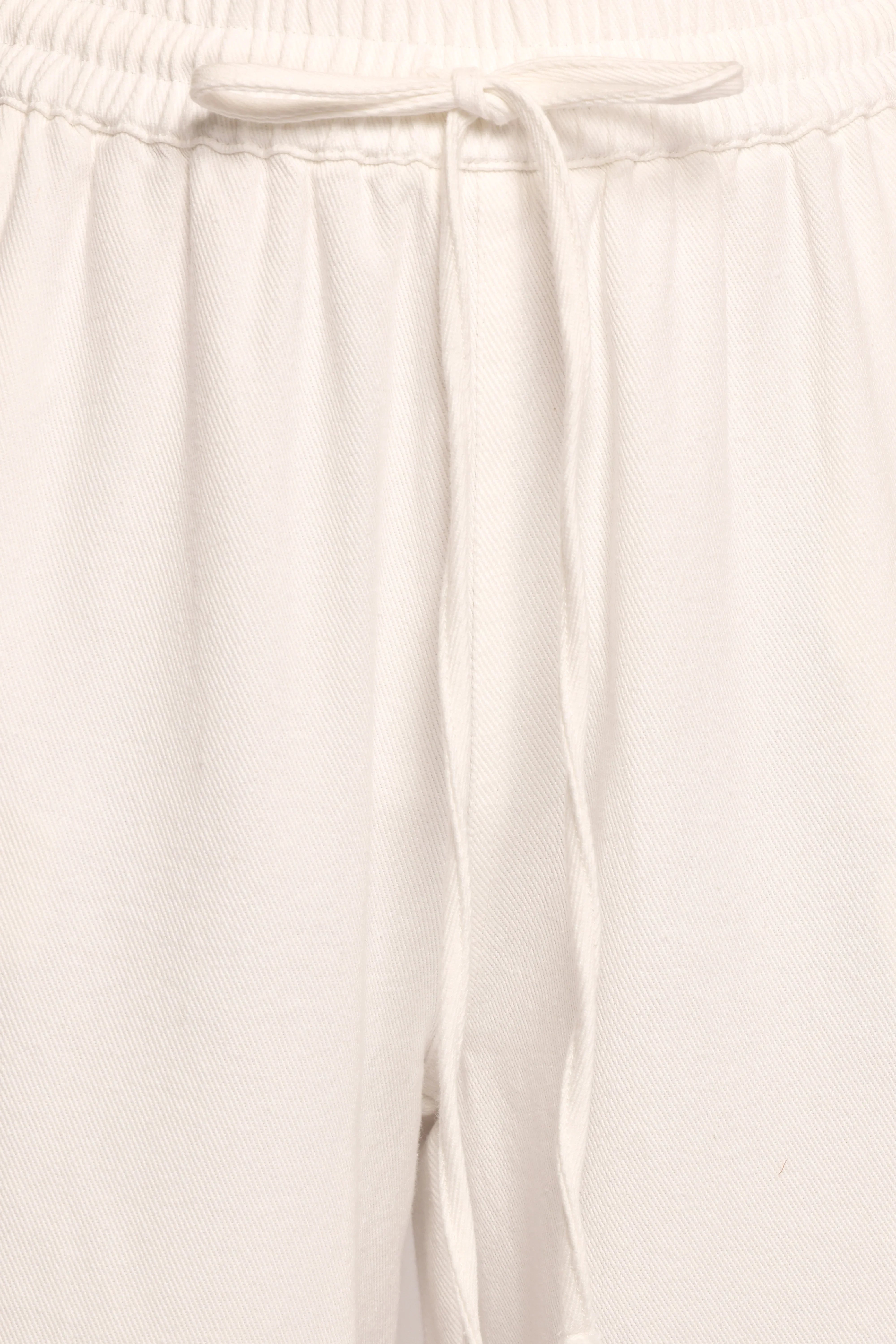 Odelia Denim Pant Off White