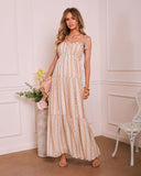 Scenic Views Tiered Floral Maxi Dress