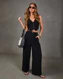 Leva Pocketed Wide Leg Pants