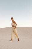 Clementine Pant Set Honeysuckle Yellow