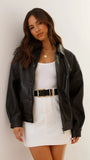 Kenny Bomber Jacket Jet Black