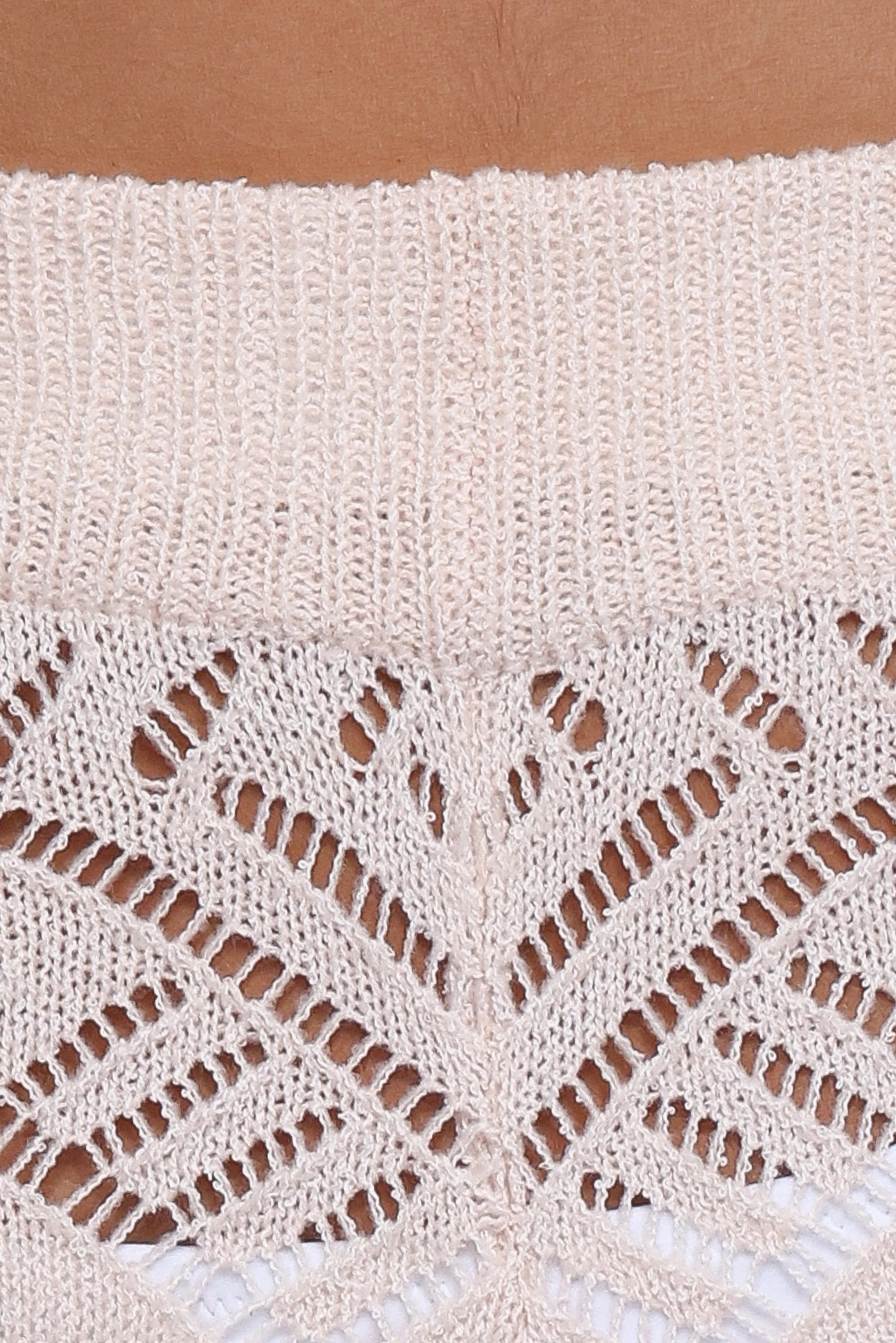 Briony Knit Pant Set Cream