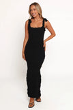 Anicia Midi Dress Black