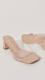 Finbar Heel Clear Nude