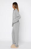 Pillow Talk Long Sleeve Pyjama Set Grey Marle