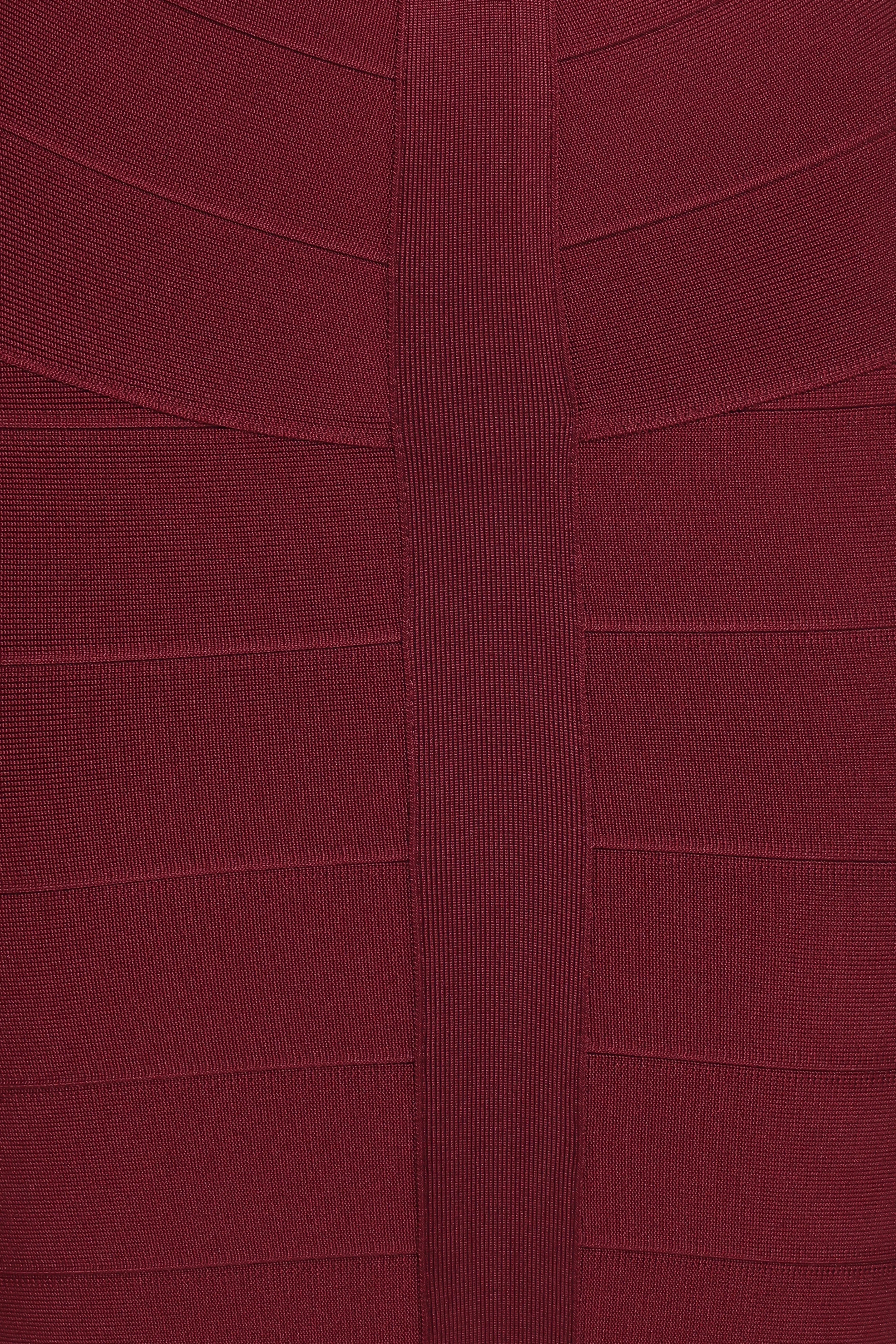 Josiah Midi Dress Burgundy